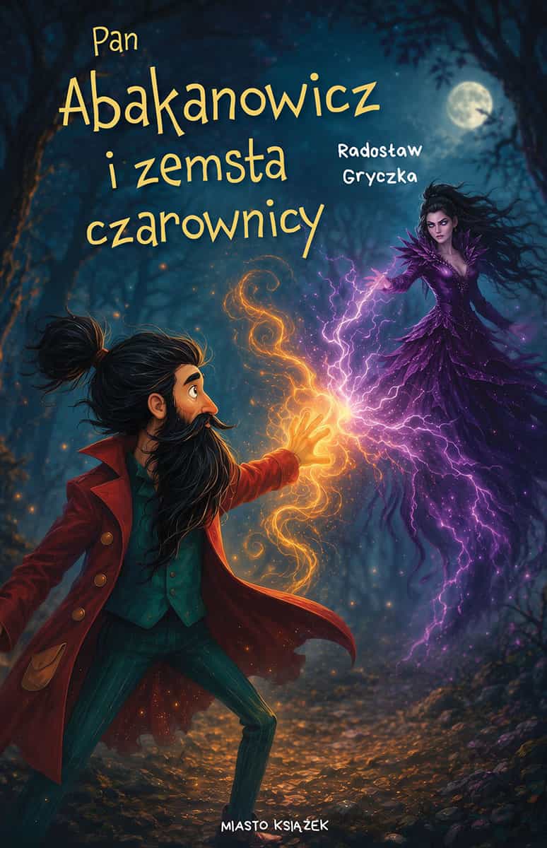 Okładka książki Pan Abakanowicz i zemsta czarownicy - Radosław Gryczka